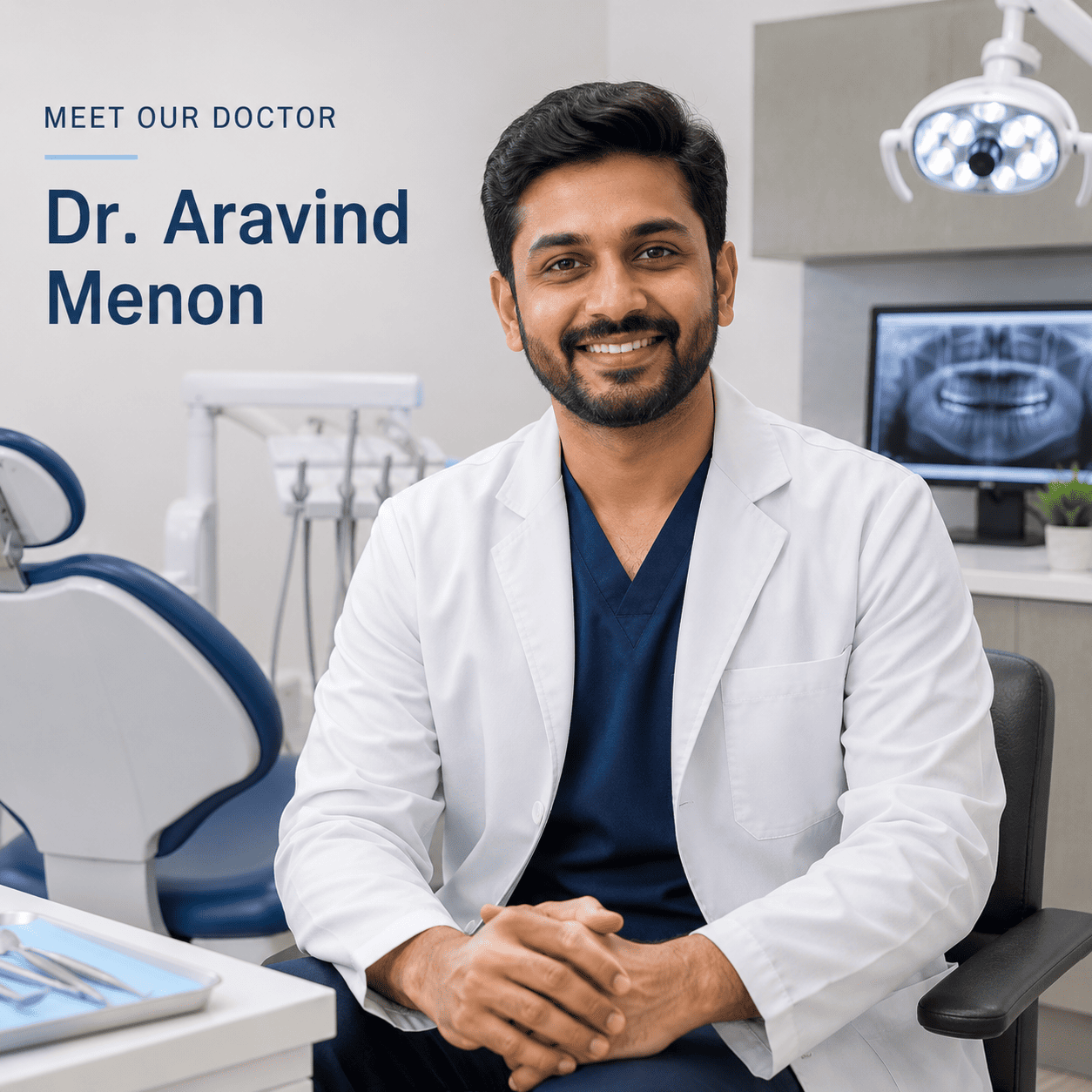 Portrait of Dr. Aravind Menon